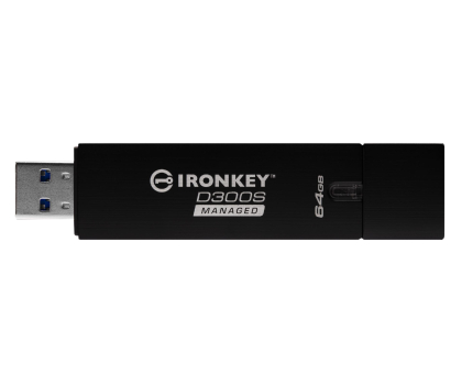 PenDrive Kingston 64GB IronKey D300SM FIPS 140-2 Level 3 AES 256 XTS